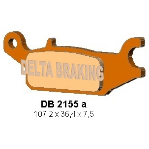 КОЛОДКИ ТОРМОЗНЫЕ DELTA BRAKING DB2155