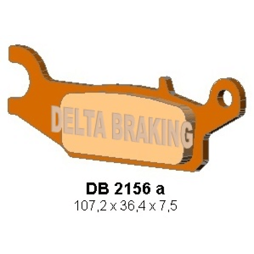 КОЛОДКИ ТОРМОЗНЫЕ DELTA BRAKING DB2156